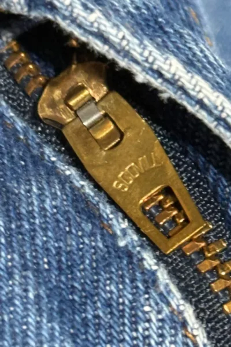 Vintage 1970's Penney's Plain Pockets Perfect Fade Western Bootcut Denim Jeans