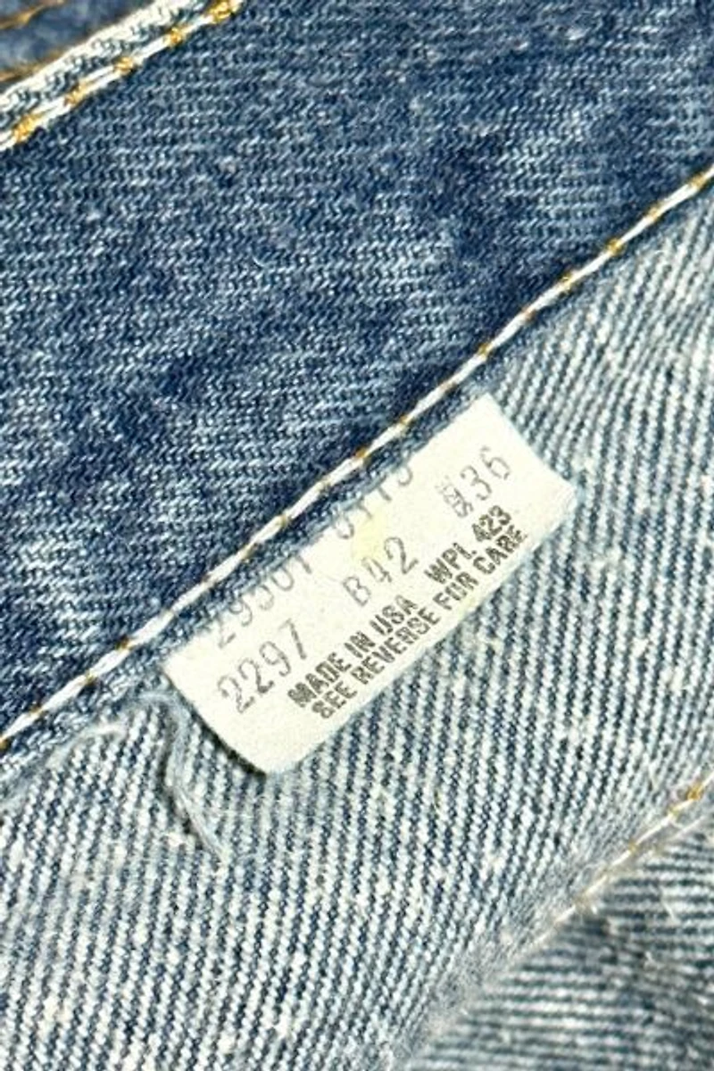 Vintage 1980's Levi’s® 501 Wash Denim Jeans