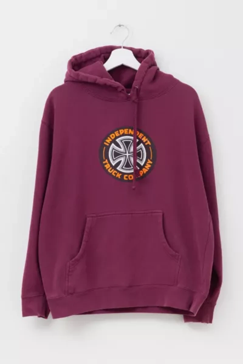 Vintage Y2K Distressed Independent Skateboard Trucks Graphic Hoodie Sweatshirt