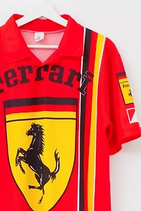 Vintage Y2K Ferrari All Over Print Shirt Made in Italy