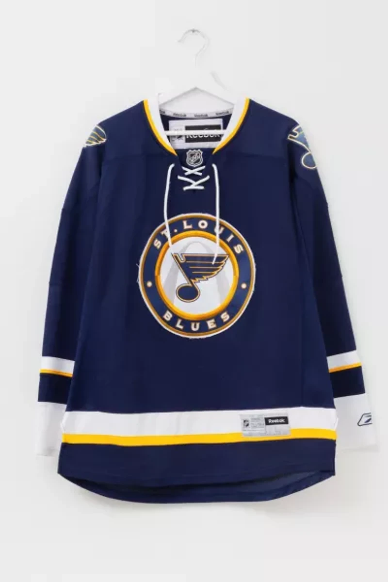 Vintage Y2K St. Louis Blues Reebok NHL Hockey Jersey