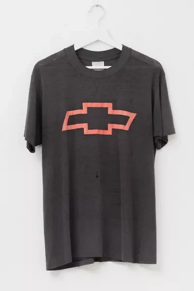 Vintage 1980s Distressed Chevy Heart Beat of America Paper Thin Graphic T-Shirt