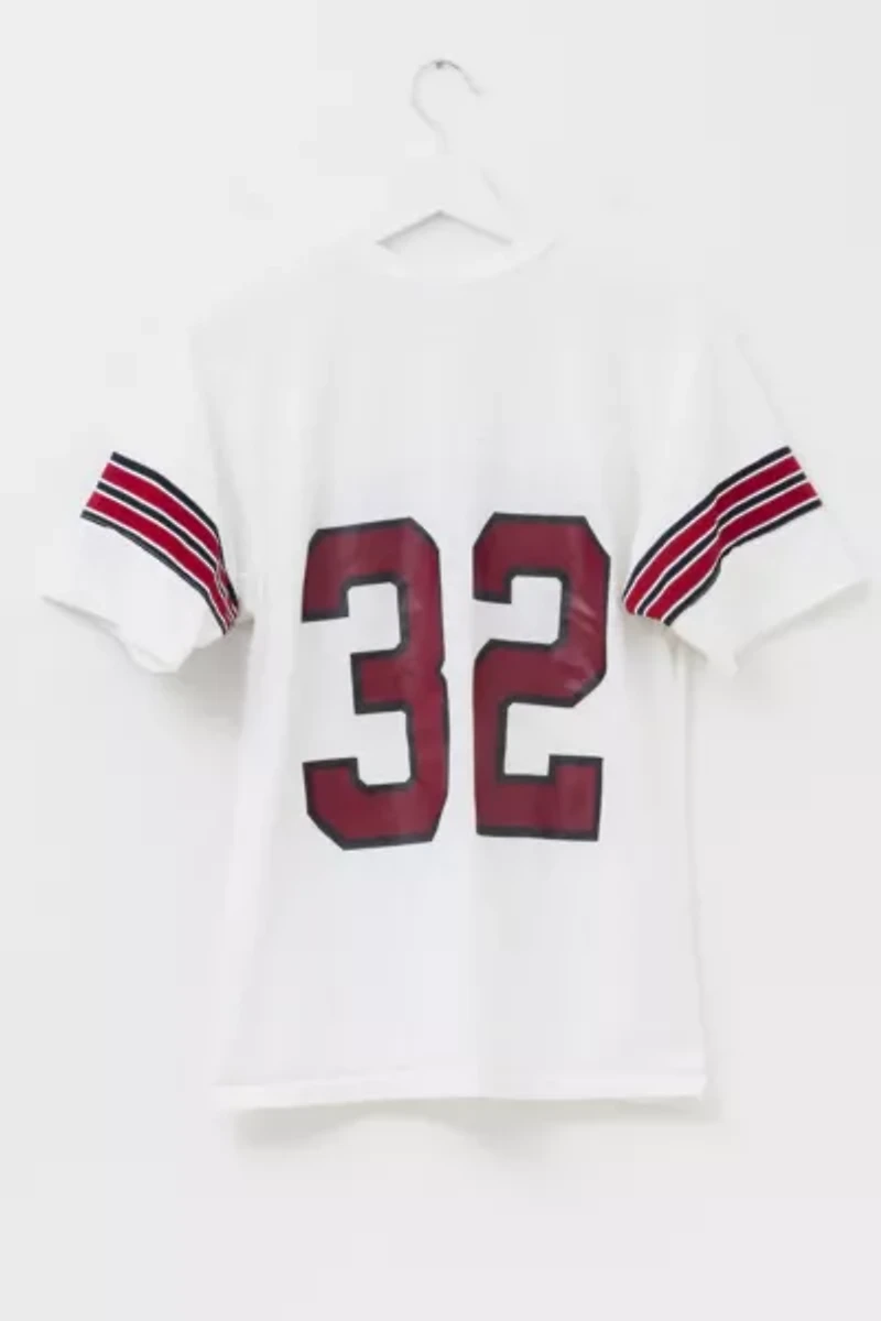 Vintage 1980s Distressed Cardinals Football Jersey Graphic T-Shirt Made in USA