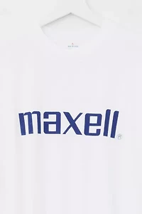Vintage 1980s Maxell Spell Out Graphic T-Shirt Made in Japan
