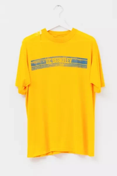 Vintage 1980s UC Berkeley Distressed Paper Thin Graphic T-Shirt Made in USA