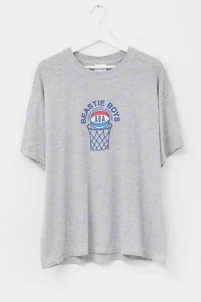 Vintage 1990s Beastie Boys ABA Basketball Graphic T-Shirt