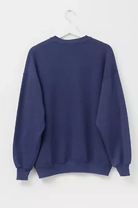 Vintage 1990s Distressed Sophisto Embroidered Logo Crewneck Sweatshirt Made in USA