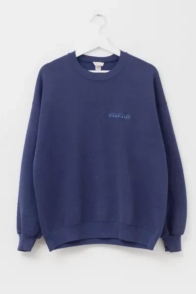 Vintage 1990s Distressed Sophisto Embroidered Logo Crewneck Sweatshirt Made in USA