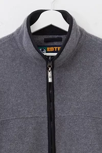 Vintage 1990s EBTEK Eddie Bauer Gray Zipper Fleece
