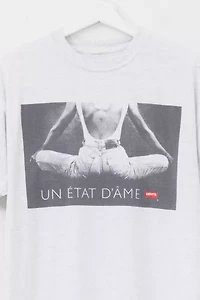 Vintage 1990s Levi’s® "A State of Mind" French Graphic T-Shirt