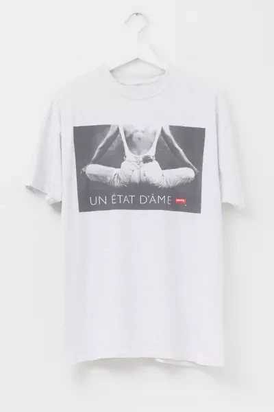 Vintage 1990s Levi’s® "A State of Mind" French Graphic T-Shirt