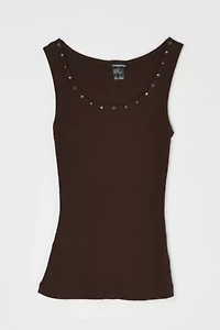 Vintage Y2k Studded Tank Top