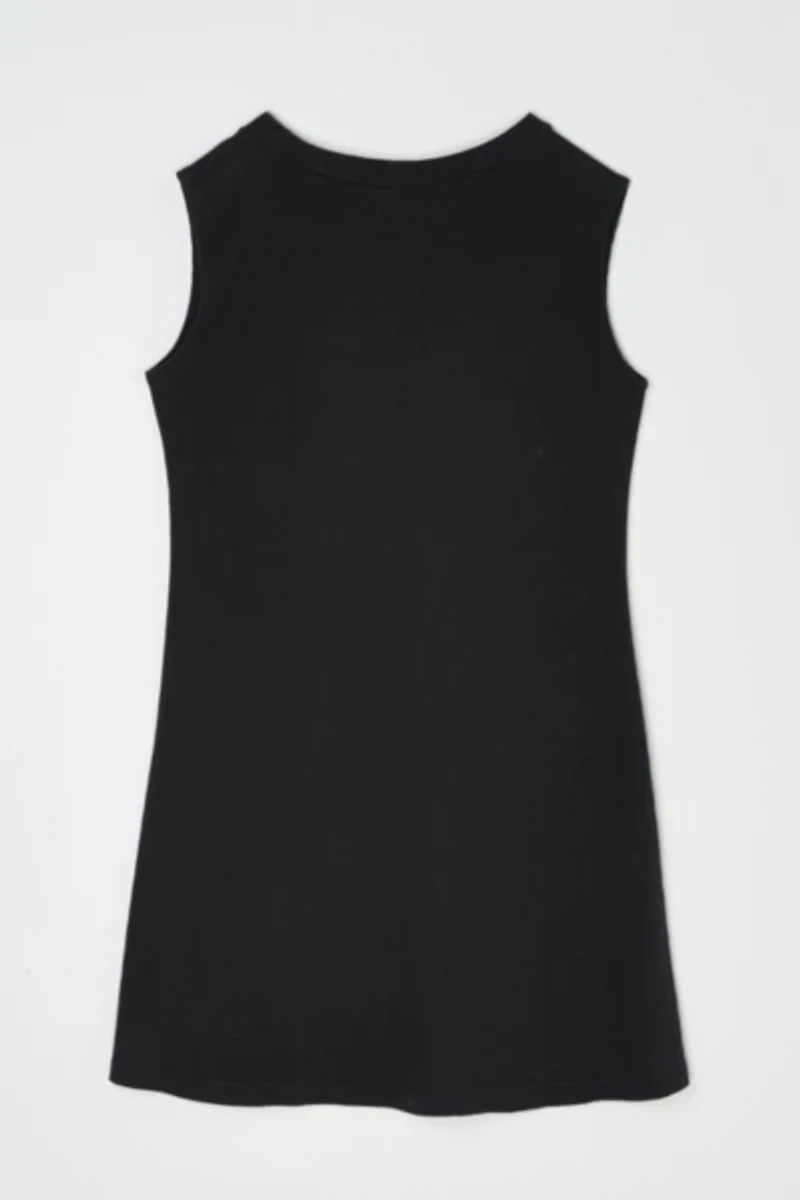 Vintage Y2k Old Navy Knit Mini Dress with Zipper Pocket