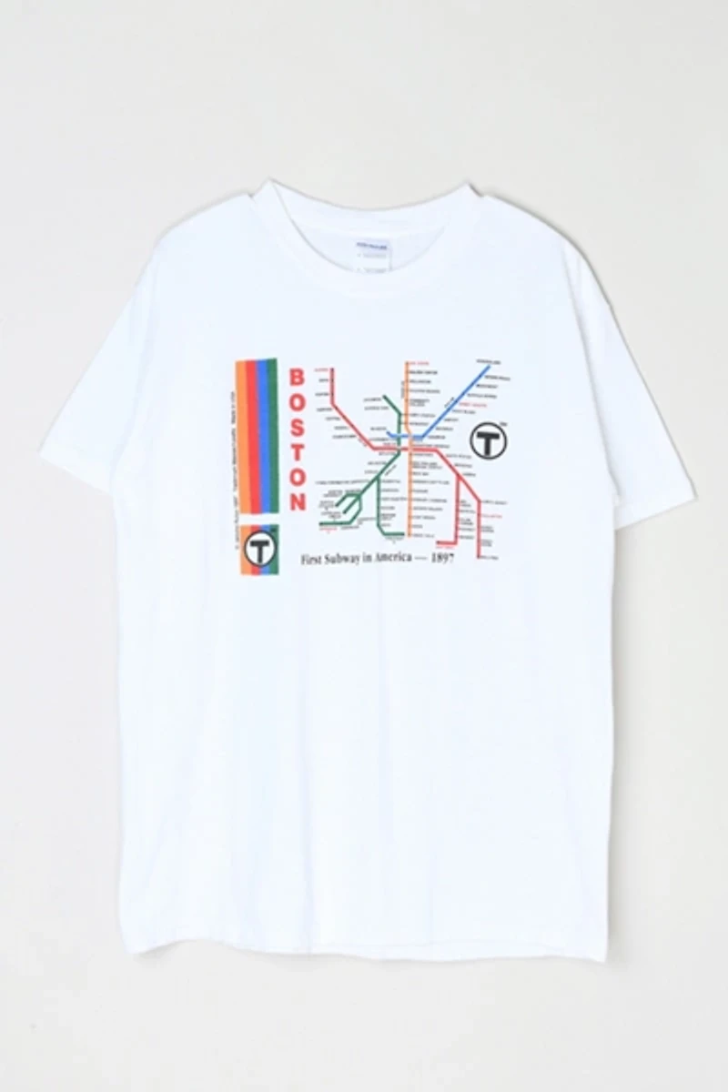 Vintage Y2k Boston T T-Shirt