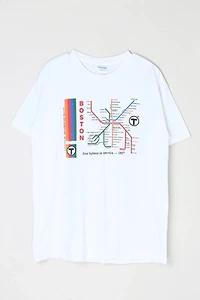 Vintage Y2k Boston T T-Shirt