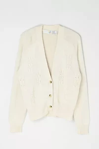 Vintage 90s Light Cream Cardigan