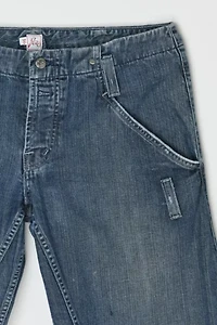 Vintage Y2k Wide Leg Cropped Jeans