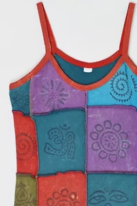 Vintage 90s Patchwork Tank Top