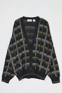 Vintage 90s Geometrical Knit Cardigan