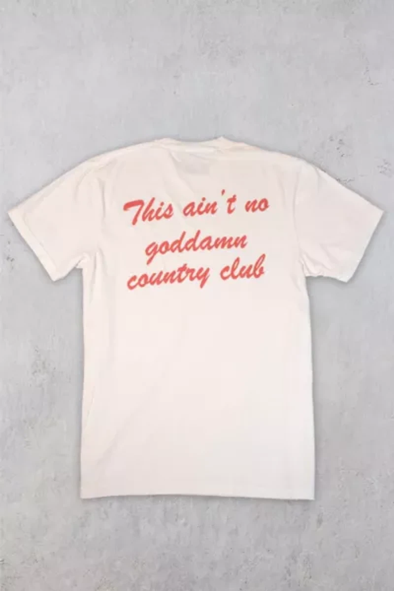Feels So Good Ain't No Country Club Graphic Tee
