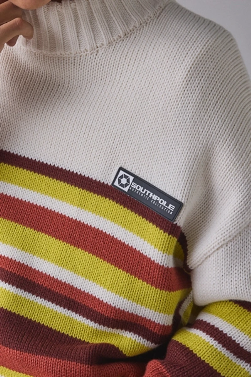 SOUTHPOLE Striped Sweater
