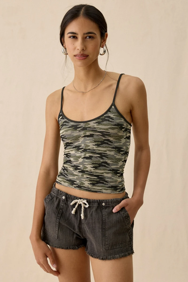 BDG Rigby Cotton Pull-On Micro Shorts