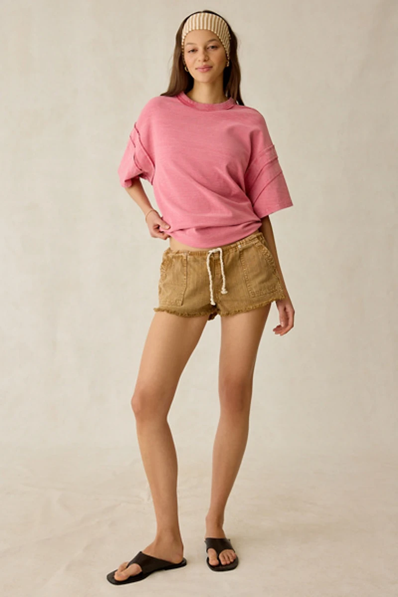 BDG Rigby Cotton Pull-On Micro Short