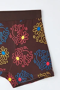 Keith Haring Dancing Flowers Boxer Briefs