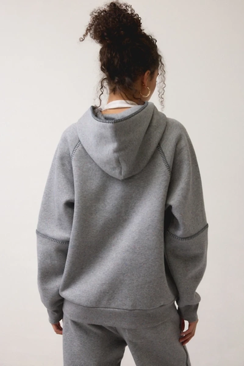 UGG Classic Whipstitch Detail Hoodie Sweatshirt