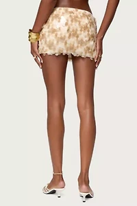 Edikted Sonia Sequin Mini Skort