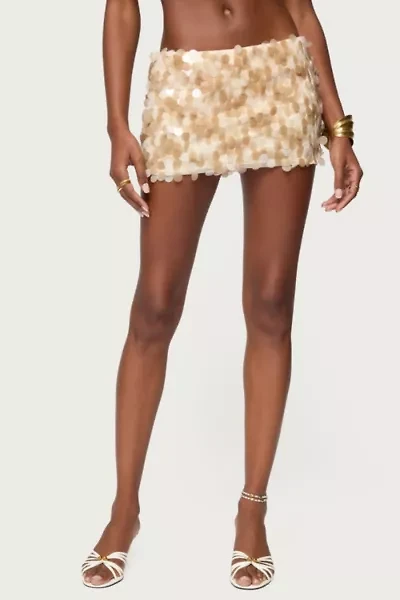 Edikted Sonia Sequin Mini Skort