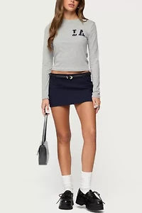 Edikted Wendie Tailored Mini Skort