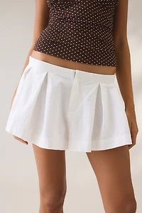 Kimchi Blue Talia Trapeze Pleated Short