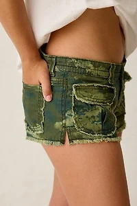 BDG Sunkissed Cargo Low-Rise Micro Short