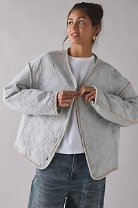 UGG Sun Quilted Embroidered Jacket