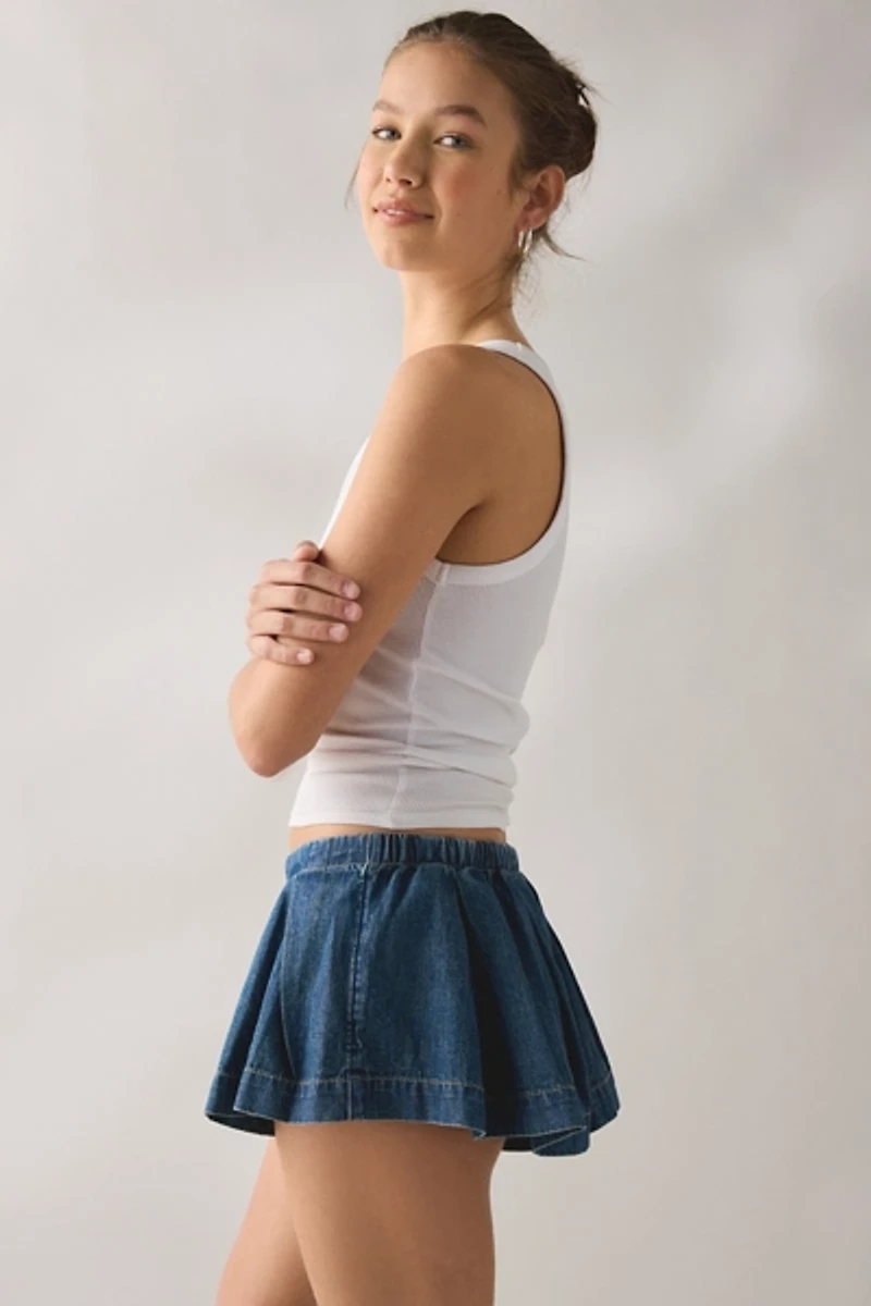 Kimchi Blue Talia Trapeze Pleated Shorts