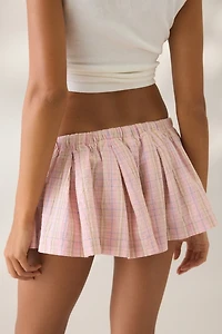 Kimchi Blue Talia Printed Trapeze Pleated Short