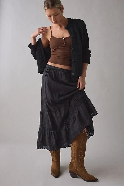 Azalea Wang Etienne Faux Suede Cowboy Boot