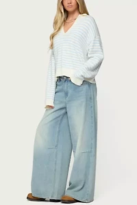 Edikted Copenhagen Oversized Striped Sweater