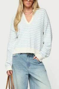 Edikted Copenhagen Oversized Striped Sweater