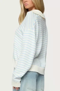 Edikted Copenhagen Oversized Striped Sweater