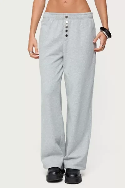 Edikted Lorelle Wide Leg Sweatpants