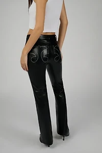 WeWoreWhat Low Rise Western Pant