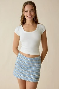 UO Cher Mid-Rise Mini Skort