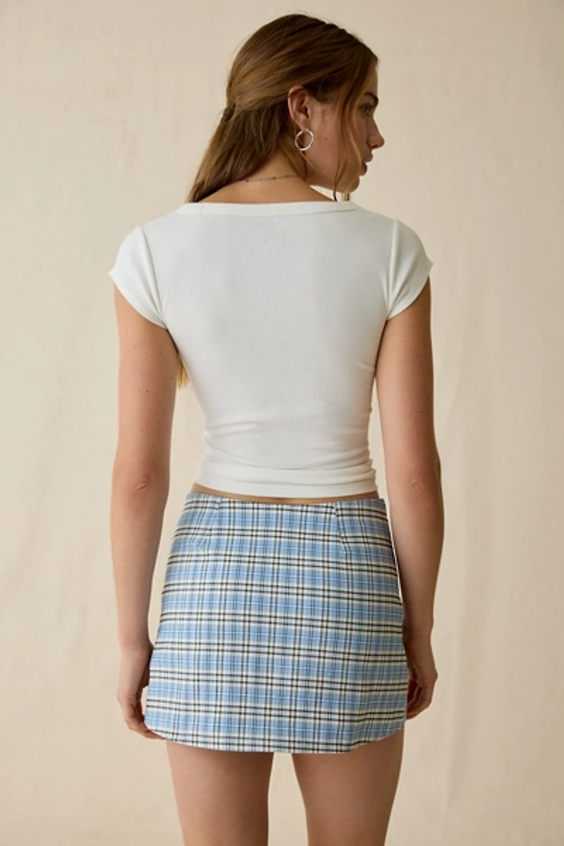 UO Cher Mid-Rise Mini Skort