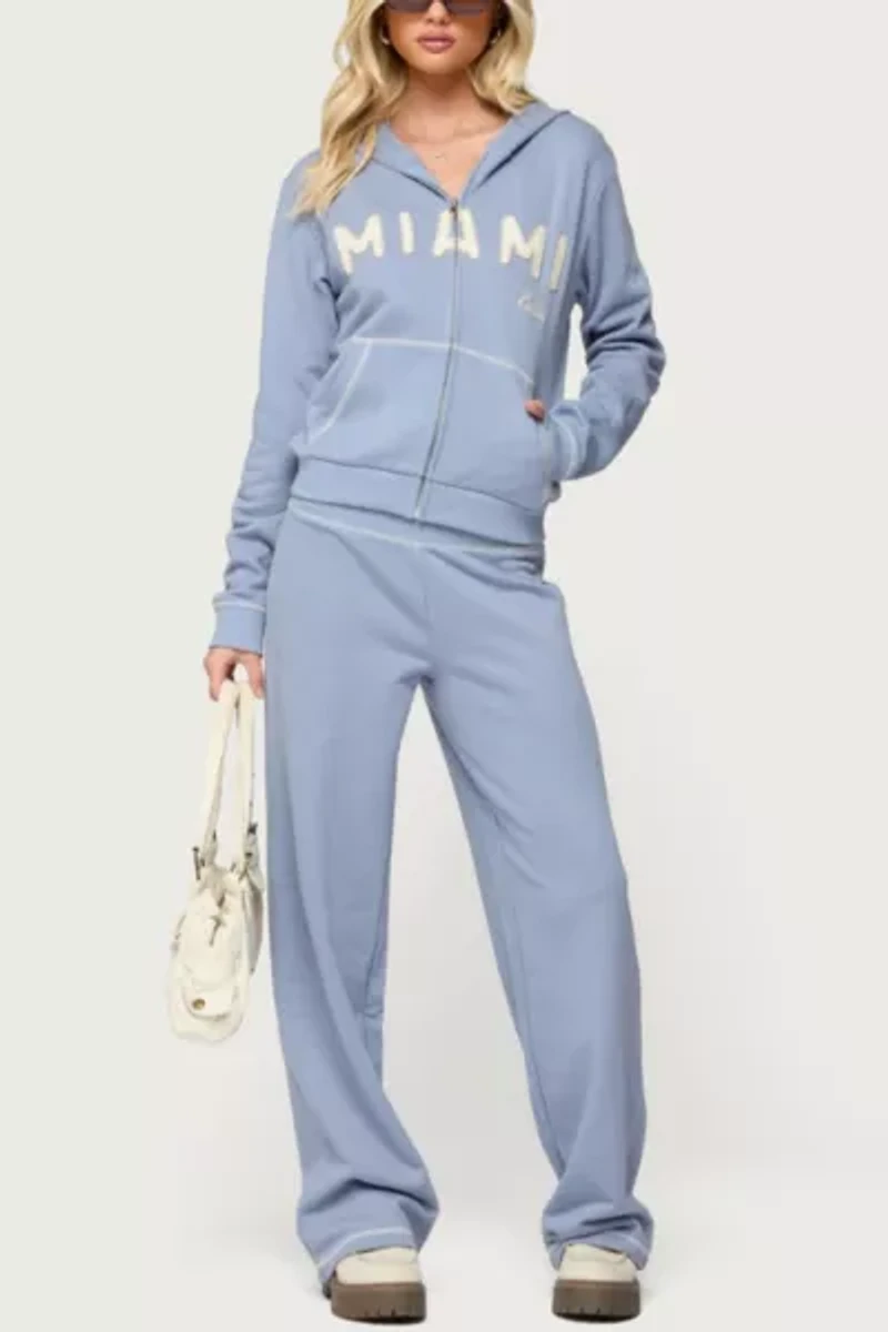 Edikted Miami Babe Sweatpants
