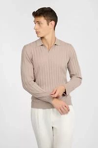 Onia Extra Fine Merino Wool Johnny Collar Polo