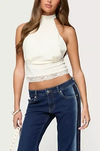 Edikted Sandra Lacey High Neck Halter Top