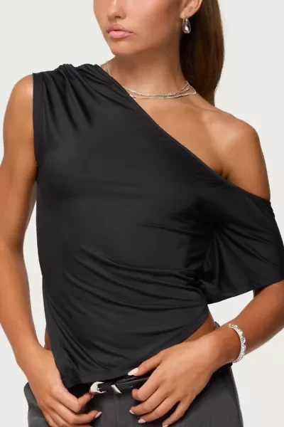 Edikted Katana Asymmetric Off Shoulder Top