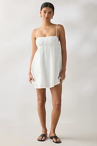 Kiss The Sky Lucie Broderie Babydoll Cami Mini Dress